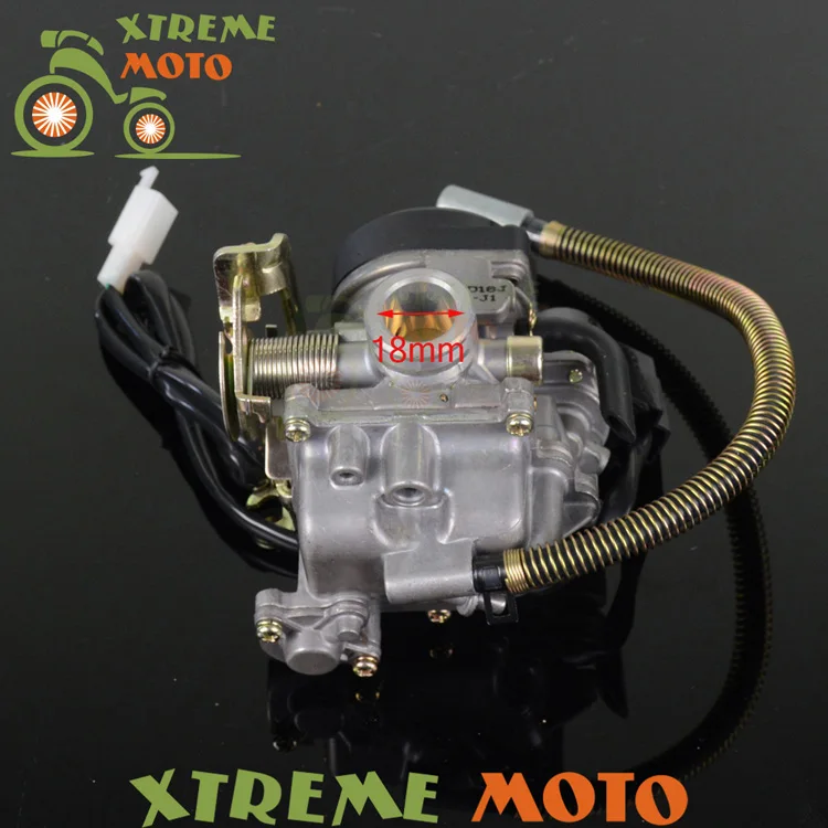 18 мм CVK PD18J Carb Карбюратор для GY6 50cc скутер 139QMB 139QMA Taotao ZNEN SUNL ROKETA JCL мотокросс эндуро Байк