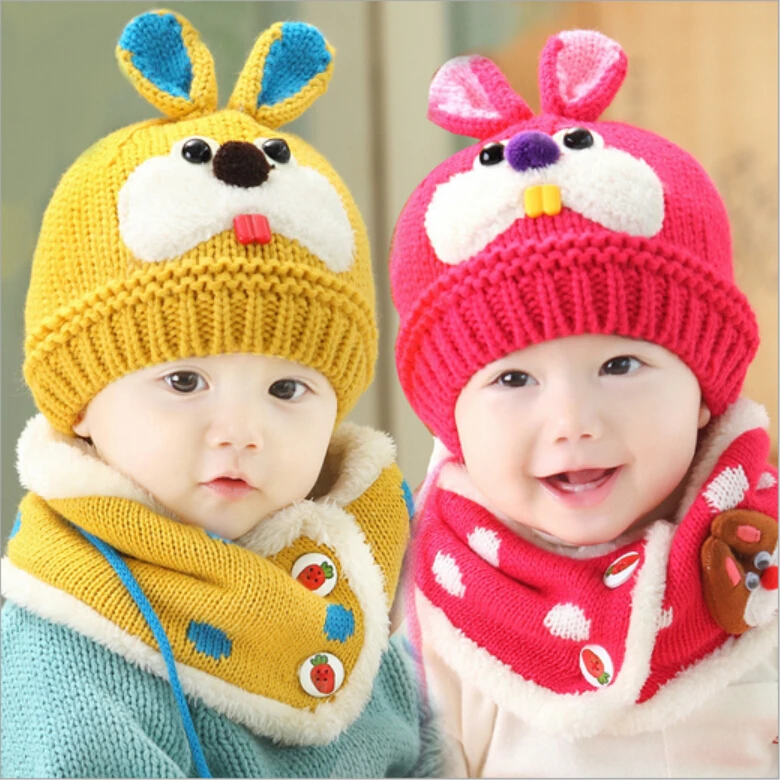 baby winter hat set
