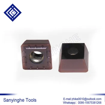 

free shipping high quality sanyinghe 10pcs/lots SDMT06T208-PM YBG205 cnc carbide milling insert