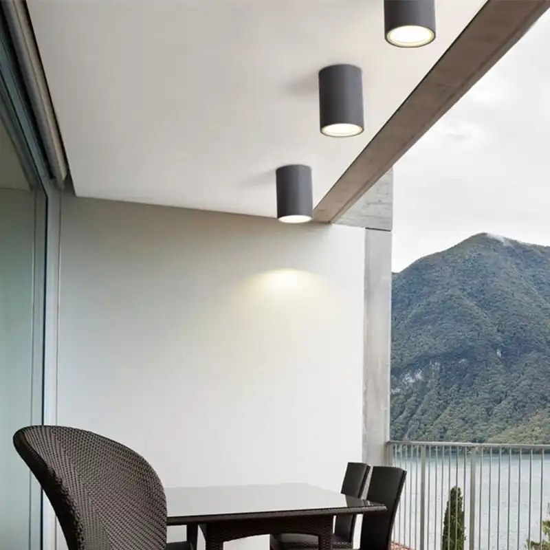 Cylinder Led Ceiling Down Light Fixture Modern Lamp Cob