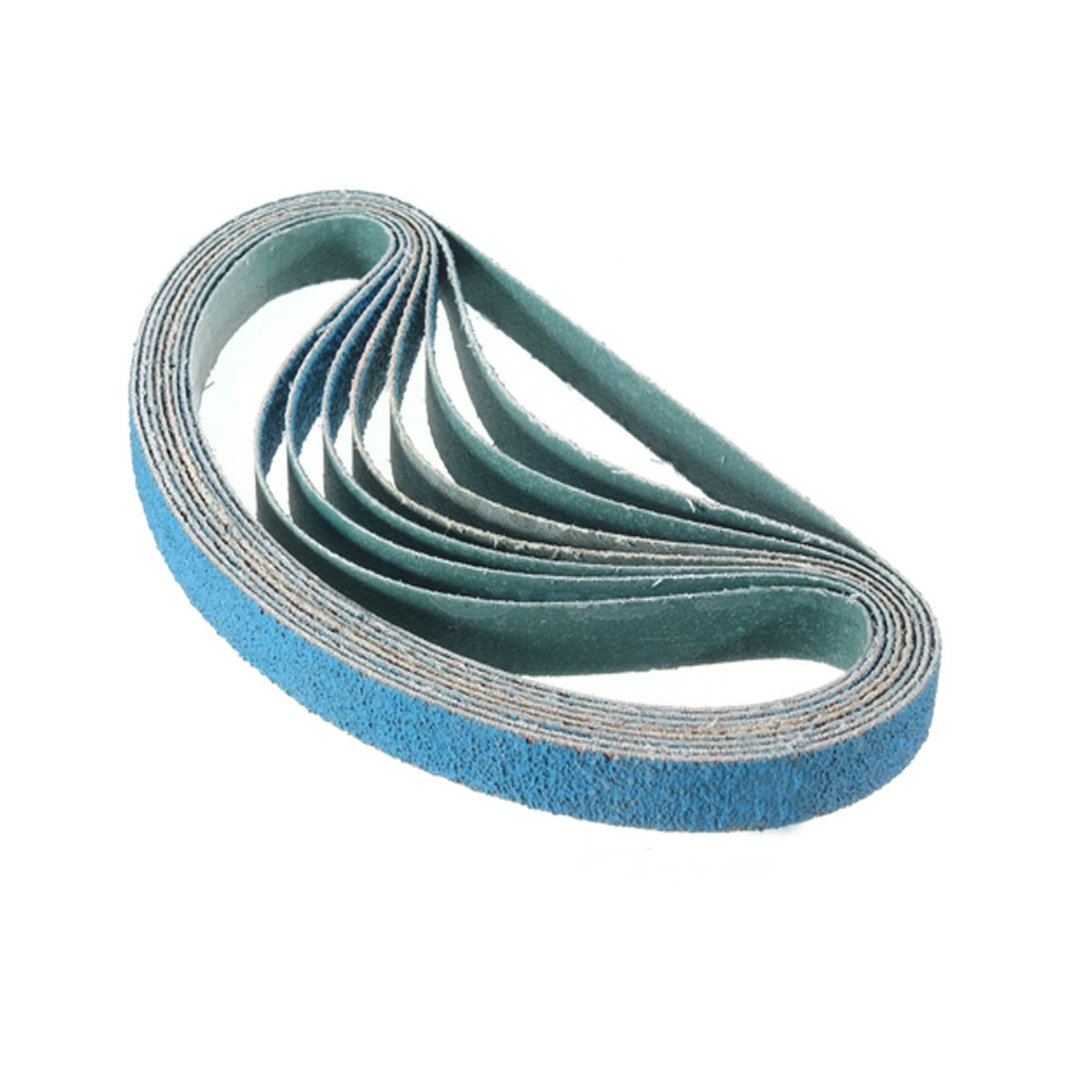 10Pcs  40/60/80 Grit 1/2''x18'' Zirconia Sanding Belts Powerfile For Black Decker