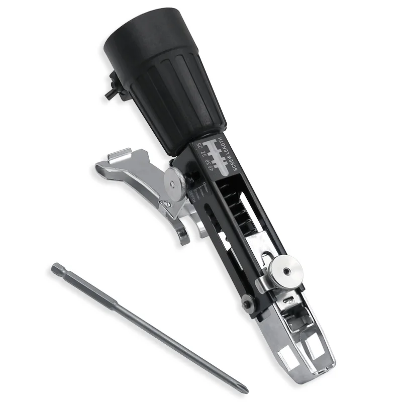 Automatic Chain Nail Gun Adapter Screw Gun for Electric Drill Woodworking Tool Cordless Power Drill
