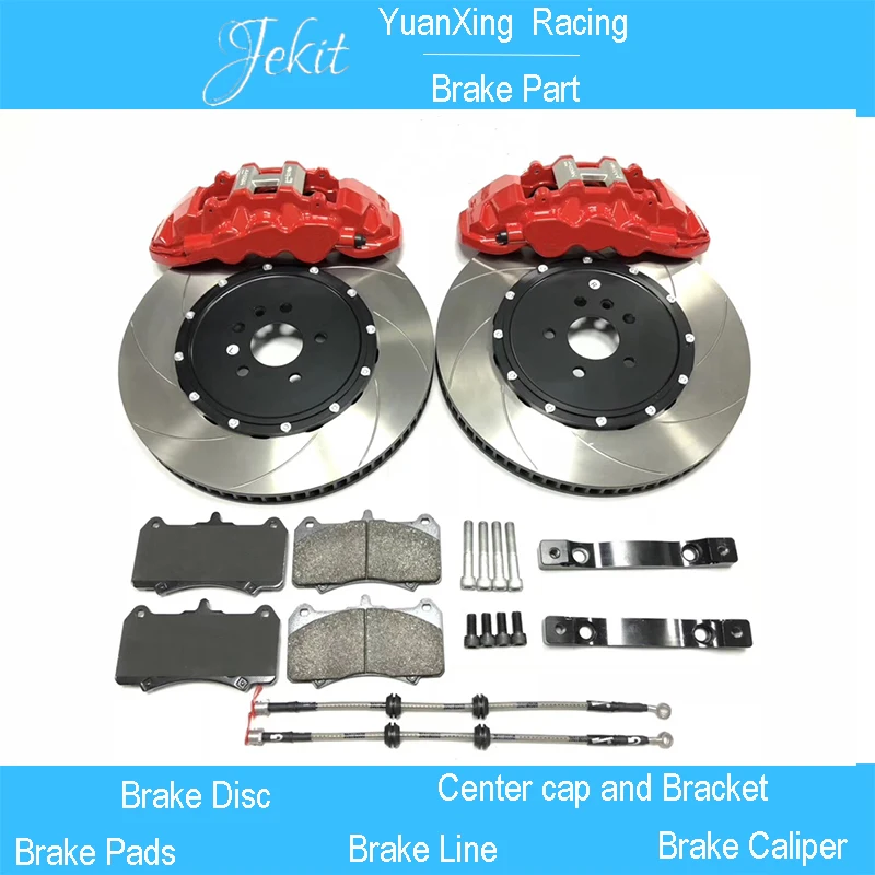 

Jekit 6 Piston Front Big Brake Kit 8520-380*36mm disc grooved set for Maserati Levante front brake system rim wheel 20''