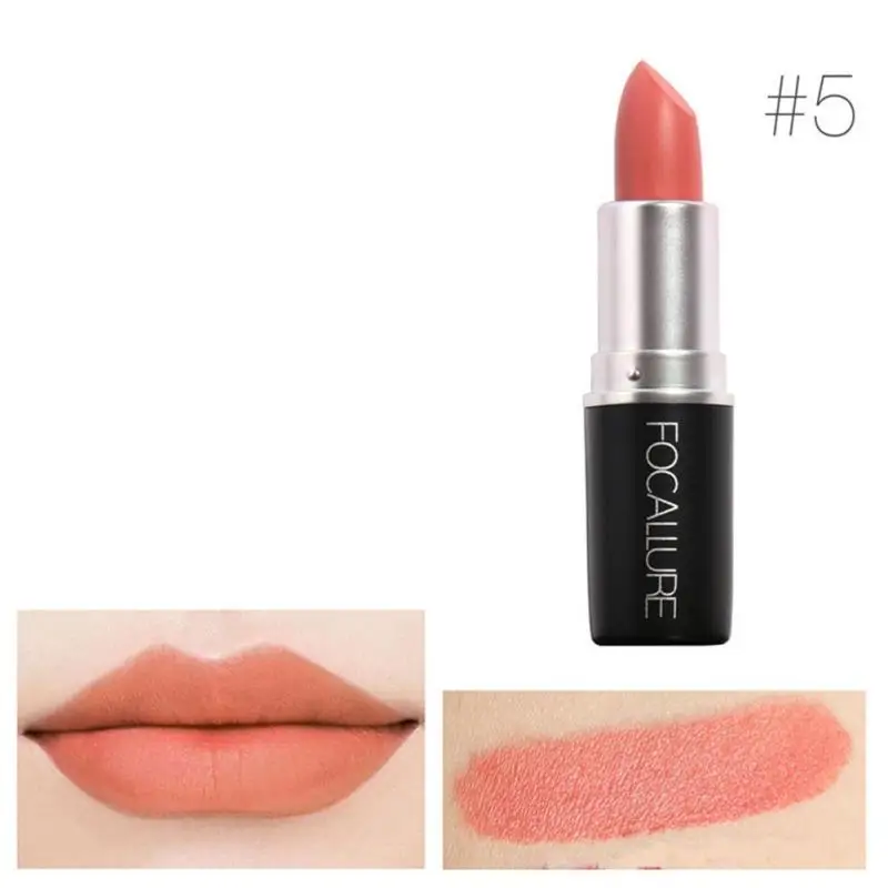 focallure matte bullet shape lipstick pen waterproof long lasting 18 pls note due to the difference between different monitors the picture may not reflectthe actual color of the item
