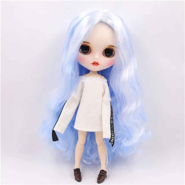 1/6 фабрика blyth кукла bjd кукла индивидуальные лицо Заказная кукла с яркой кожей шарнир тела матовое лицо с зубами бровей, 30 см - Цвет: doll clothes shoes