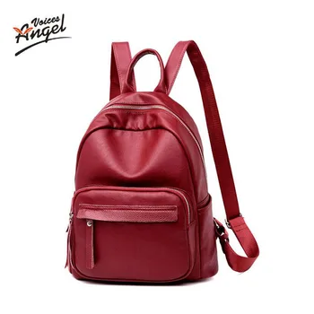 

backpack school bags for teenage girls women mochila feminina sac a dos leather mochilas mujer 2019 vintage bookbag zaini donna