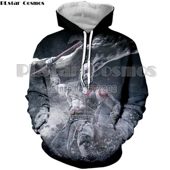 

PLstar Cosmos New Fashion God OF War Kratos 3d Printed Hoodies Men/Women Autumn Hooded Sweatshirt Long Sleeve Pullover S-5XL