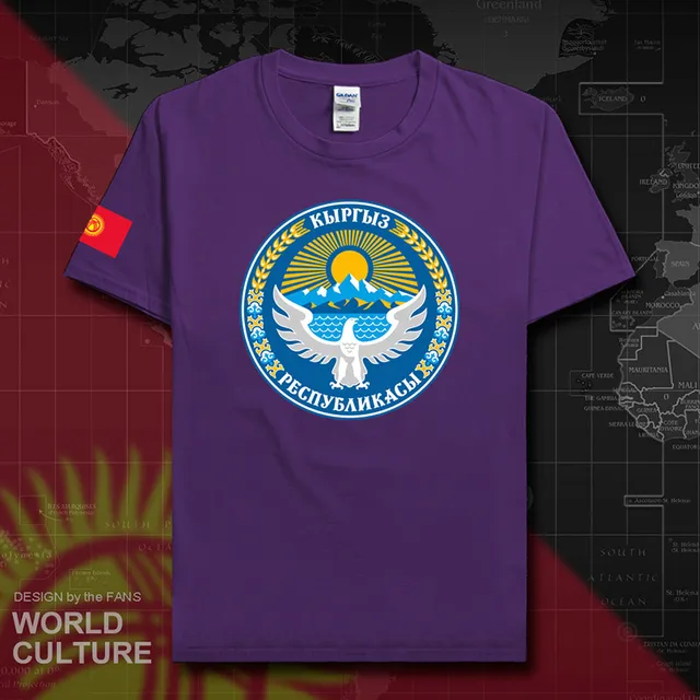 Kyrgyzstan Kyrgyz t shirt fashion jersey nation team 100 cotton t-shirt clothing tees country sporting gyms KG KGZ flag 20