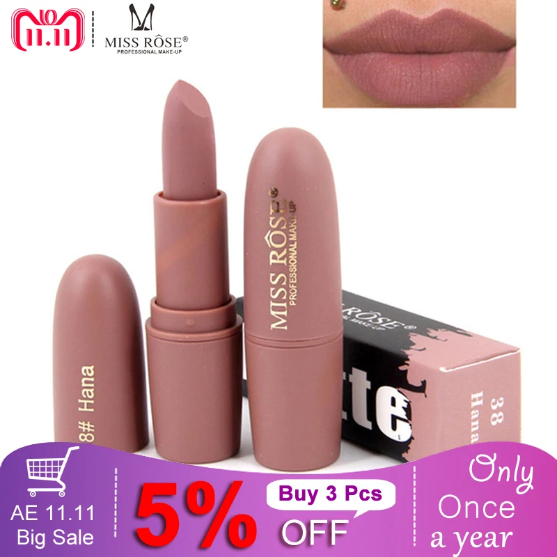 

2018 Matte Lipstick Multi-Colors Lipsticks Matt for Women Waterproof Long-Lasting Moisturizing Makeup Lipsticks Sexy Nude Lips