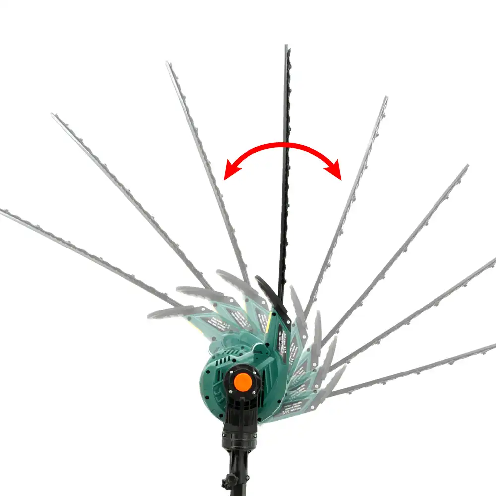 corded telescopic hedge trimmer