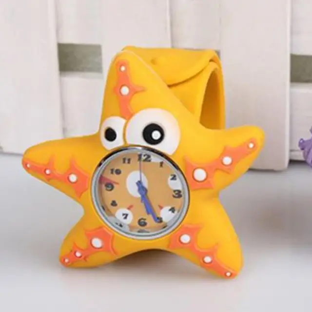 Kids Boys Girls Slap Snap On Silicone Seas Animal Zoo Cartoon Quartz Wrist Watch Kids Boys Girls Slap Snap On Silicone Seas Animal Zoo Cartoon Quartz Wrist Watch