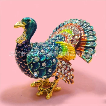 

European Chinese style Metal enamel painted crafts Turkey, home decoration desktop ornaments(A524)