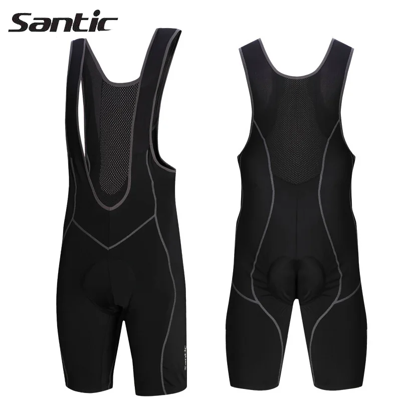 Santic Vtt Vélo Shorts 4D Rembourré Hommes Triathlon Vélo Bib Shorts