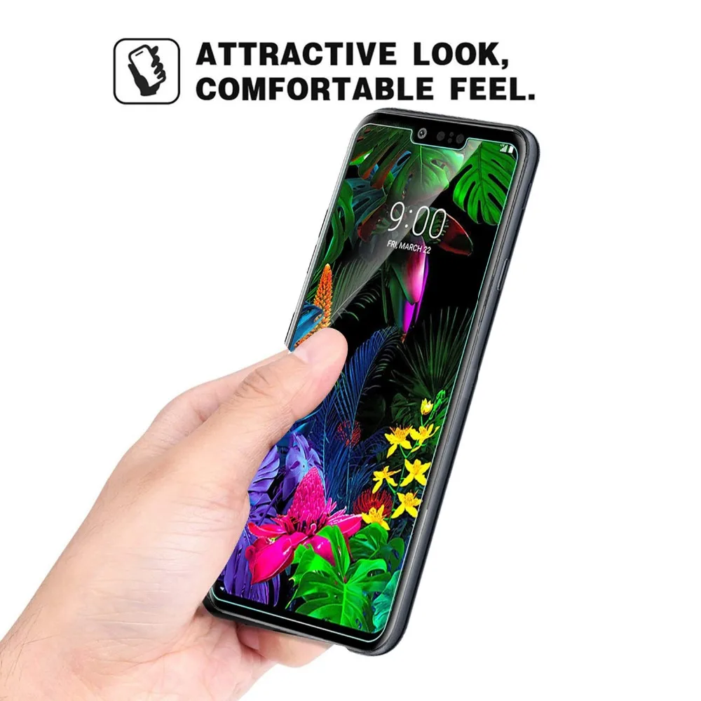 Закаленное стекло 2.5D 9H для LG Q9 экран с защитой против царапин защита ONE HD