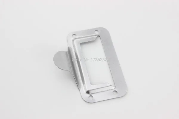 100pcs 73 * 59MM label holder frame box handle