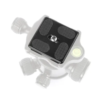 

CNC Aluminum Alloy Quick Release Plate Universal for DSLR Camera Tripod Monopod Mount Adapter w 1/4 Screw Photo Studio Accessory