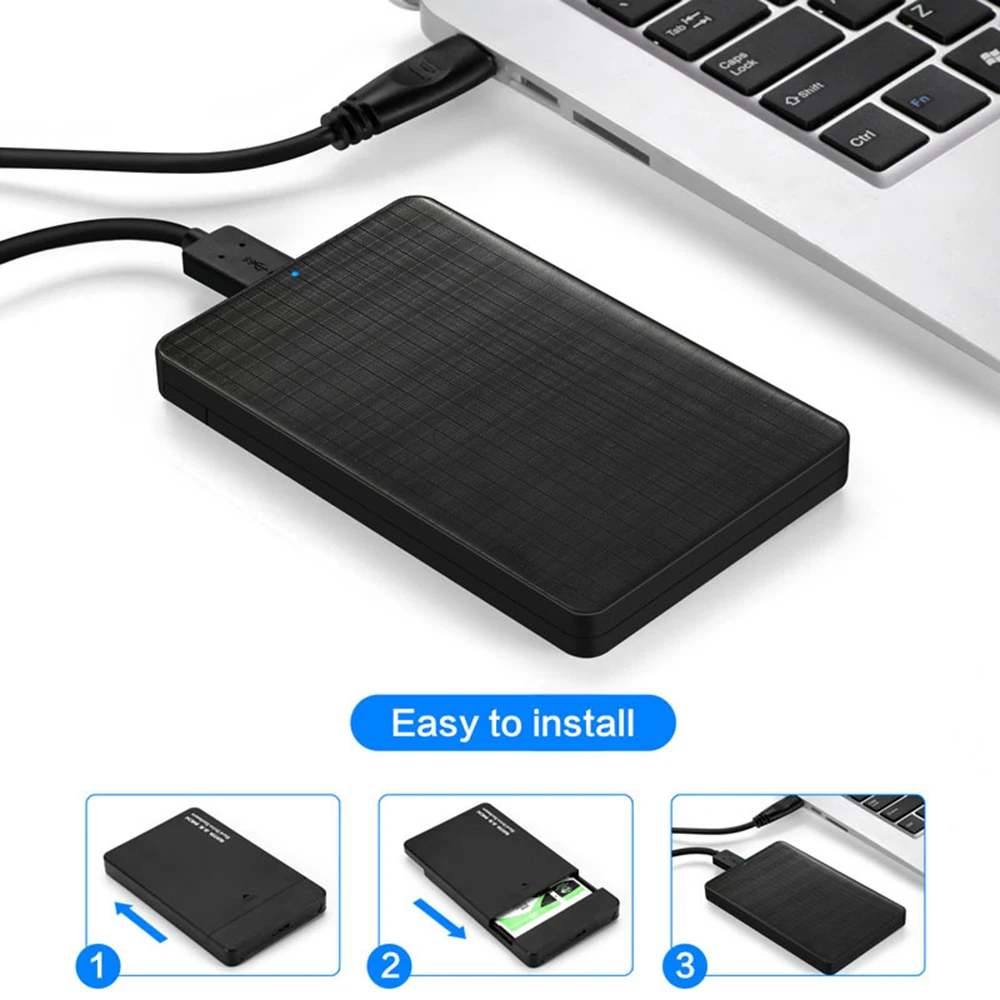 SATA к USB 3 0 SSD адаптер для 1 ТБ 2 случае 5 дюймов жесткий диск коробка внешний корпус