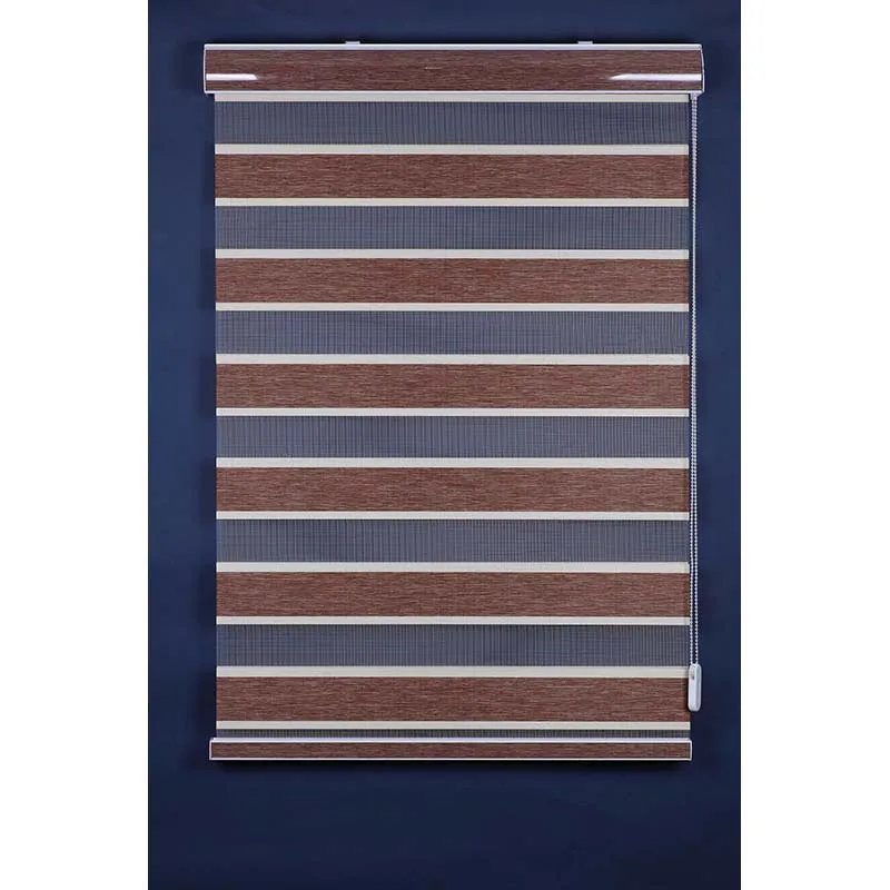 

Non blackout roller blind, manual zebra roller blind for home decoration