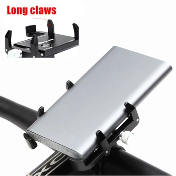 

Bicycle Bike Moto Stand GPS Holder Stand Mount Bracket For 3.5- 6.2 inch Gopro Smart Mobile Power Bank Cellphone Handlebar Clip
