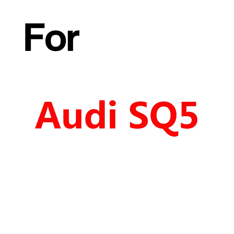 Buildreamen2 чехол для автомобиля Защита от Солнца Анти-УФ снег дождь царапины Пылезащитная крышка водонепроницаемый для Audi 200 A4 A8 RS3 RS6 S5 SQ5 - Название цвета: For Audi SQ5