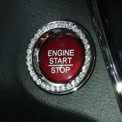 Автомобиль-Стайлинг кнопку Start Stop ключ зажигания кольцо для Opel Zafira Astra VAUXHALL MOKKA Insignia Vectra Antara