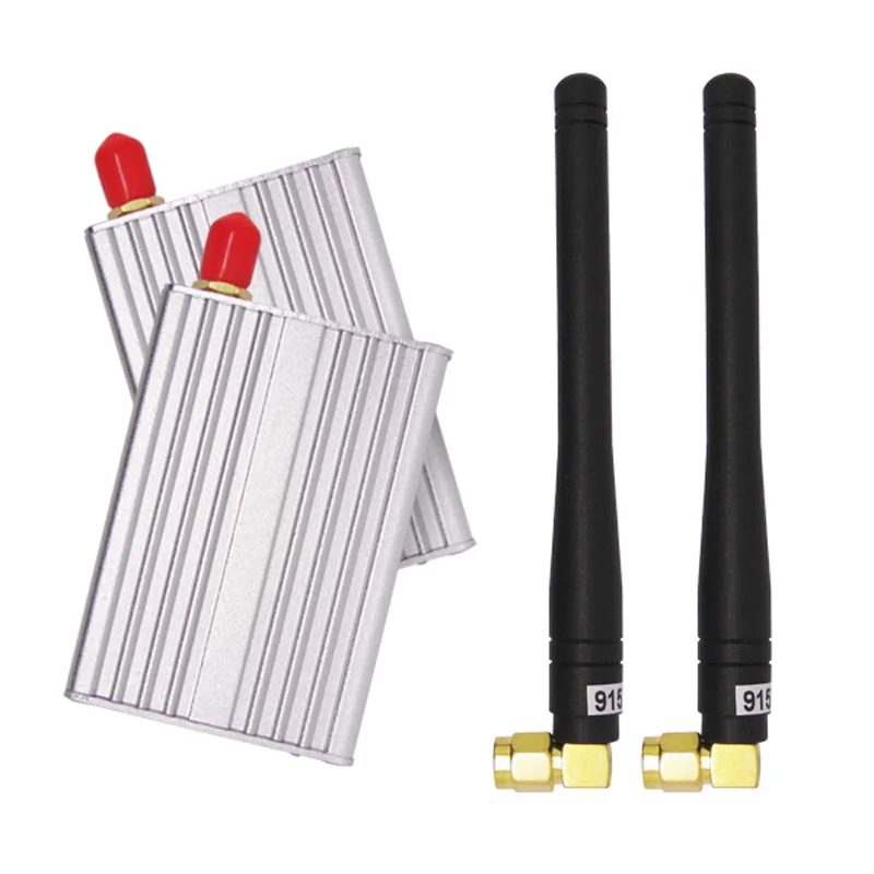 

2PC Arduino Uno SV612-232-915 Wireless RS232 Interface 915MHz 20dBm RF Transceiver Module + SW915-WT100 Elbow Rod Rubber Antenna