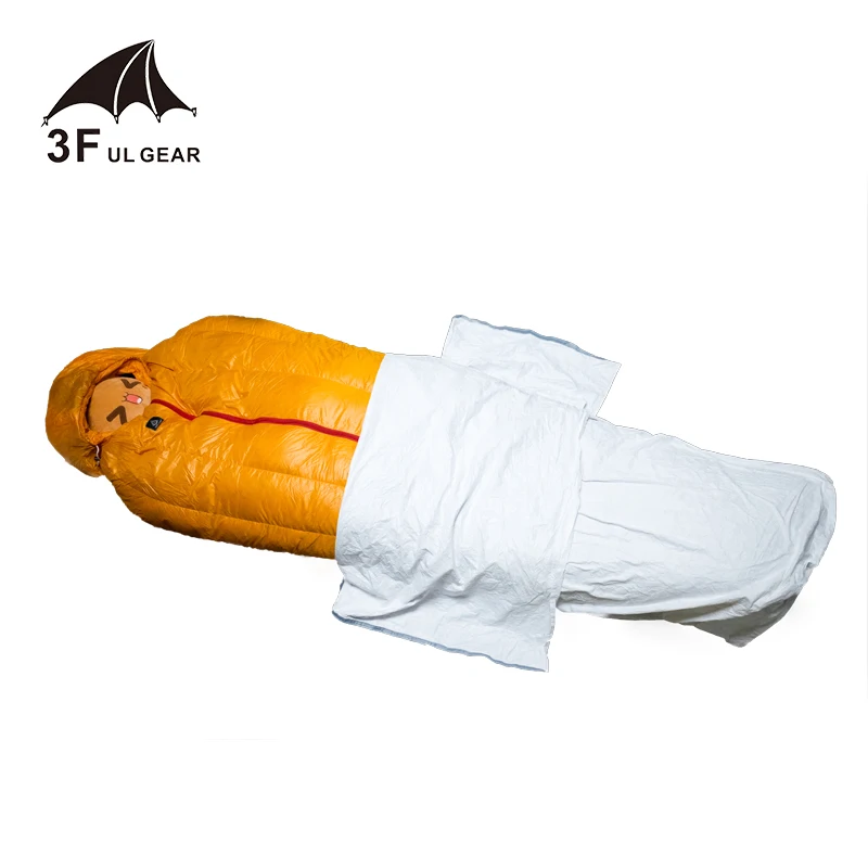 3F UL GEAR Upgrade TYVEK Sleeping Bag Cover Ventilate Moisture-proof Warming Every Dirty Inner Liner Bivy Bag 2
