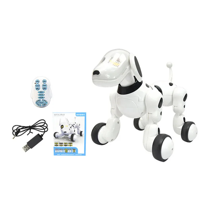Детские игрушки беспроводной пульт дистанционного управления умный робот собака электронный питомец ребенок Раннее Образование