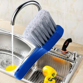 

Cleaning Brush Multi-function Bathtub / Kitchen Bathroom / Plastic Hard Hair/Soft Hair Decontamination Long Hair Brush