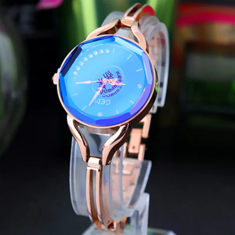 

2019 Hot Selling Fashion Women Watch Creative Elegant Stainless Steel Strap Clock Luxury Wristwatch Relogio Feminino