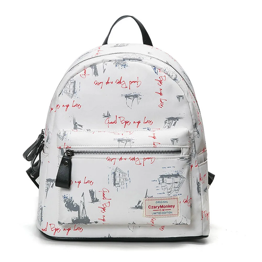 Новый Дизайнерский Модный женский рюкзак USB зарядка 15 дюймов ноутбук рюкзаки для подростка Mochila путешествия рюкзак H30507