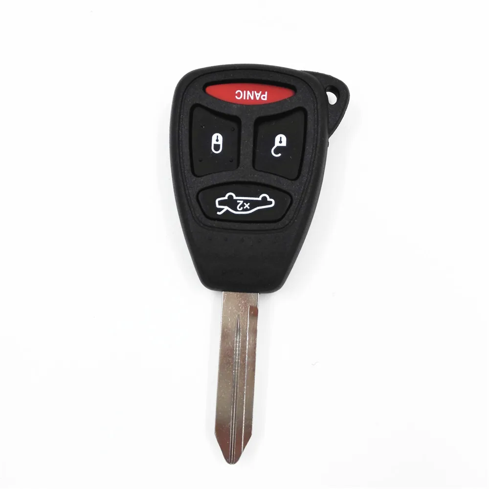3+1 Panic 4 Button Replacment for Chrysler 300/ Aspen DODGE Ram 1500 JEEP Commander Remote Key Case Blank Shell | Автомобили и