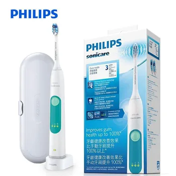 

PHILIPS HX6631/01 Sonic Electric Toothbrush Rechargeable Tooth Brushes for Adult Whitening Healthy snap-in brush head waterproof