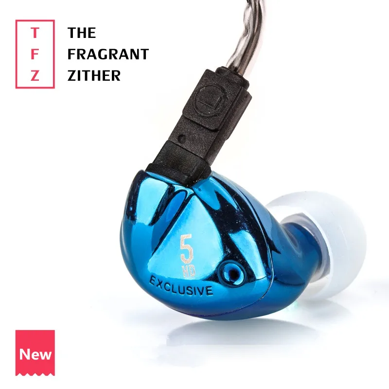 TFZ EXCLUSIVE 5 In Ear Earphone The Fragrant Monitor HiFi Headset Customized 9mm Dynamic DJ Earphones elari PK ZSA ZS10 TFZ EXCLUSIVE 5 In Ear Earphone The Fragrant Monitor HiFi Headset Customized 9mm Dynamic DJ Earphones elari PK ZSA ZS10