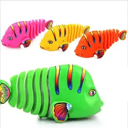 Красочные маятник рыбки Wind-up Toy Заводной хвост качели детские, для малышей хобби рыбы игрушки подарок на день рождения поставка в