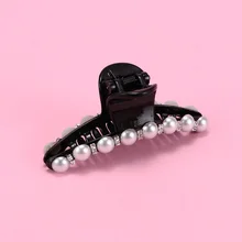 1 шт., женские длинные аксессуары для волос, заколки для волос с искуственным жемчугом, заколки для волос, элегантный конский хвост, заколки для волос для женщин, подарки, практичные