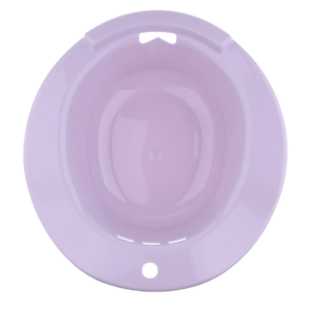 Durable Non-toxic Plastic Hemorrhoids Patient Elderly Men Pregnant Women Toilet Sitz Bath Tub Hip Basin Bidet