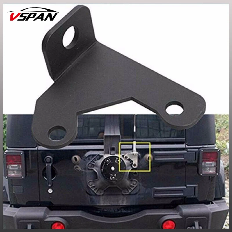 

4X4 accessories Tailgate CB Antenna Bracket Mount Holder For Jeep Wrangler JK & Unlimited 07-17 Mounting Brackets for Jeep parts