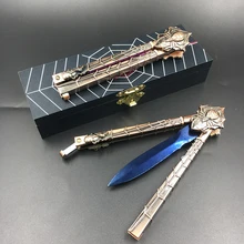 Нож-бабочка из нержавеющей стали, тренировочный нож, лезвие Karambit, складной нож, тренировочный нож, Подарочный Тренажер+ деревянная подарочная коробка