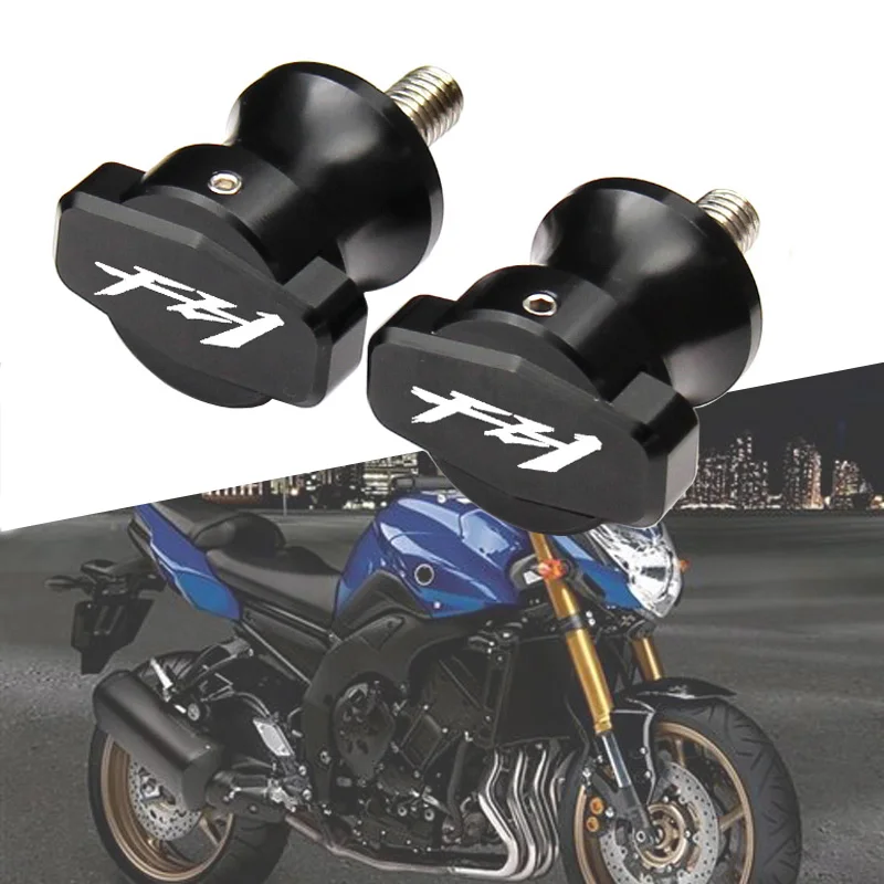 

M6 Aluminum Stand Swingarm Spools Slider 6mm For Yamaha FZ1 FAZER 2001-2015
