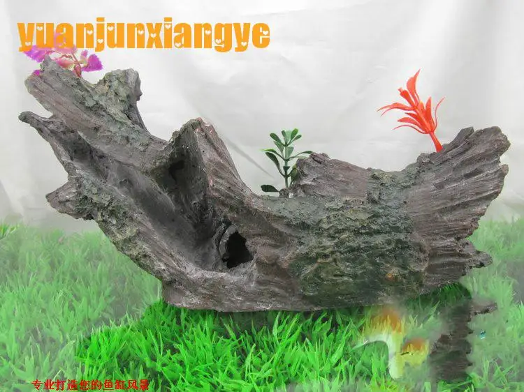 

Home Fish Aquatic Pet Supplies Decorations Aquarium Landscaping resin Simulation Wood Root scaft