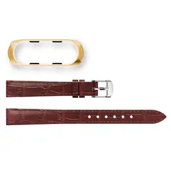 Кожаный ремешок, браслет для замены браслета для Xiaomi Mi Band 3 браслет умный ремень для Xiaomi Mi Band 3 Аксессуары