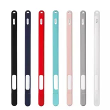 Мягкий защитный силиконовый чехол для Apple Pencil 2-го поколения для iPad Pencil 2 колпачок Насадка На глушитель держатель