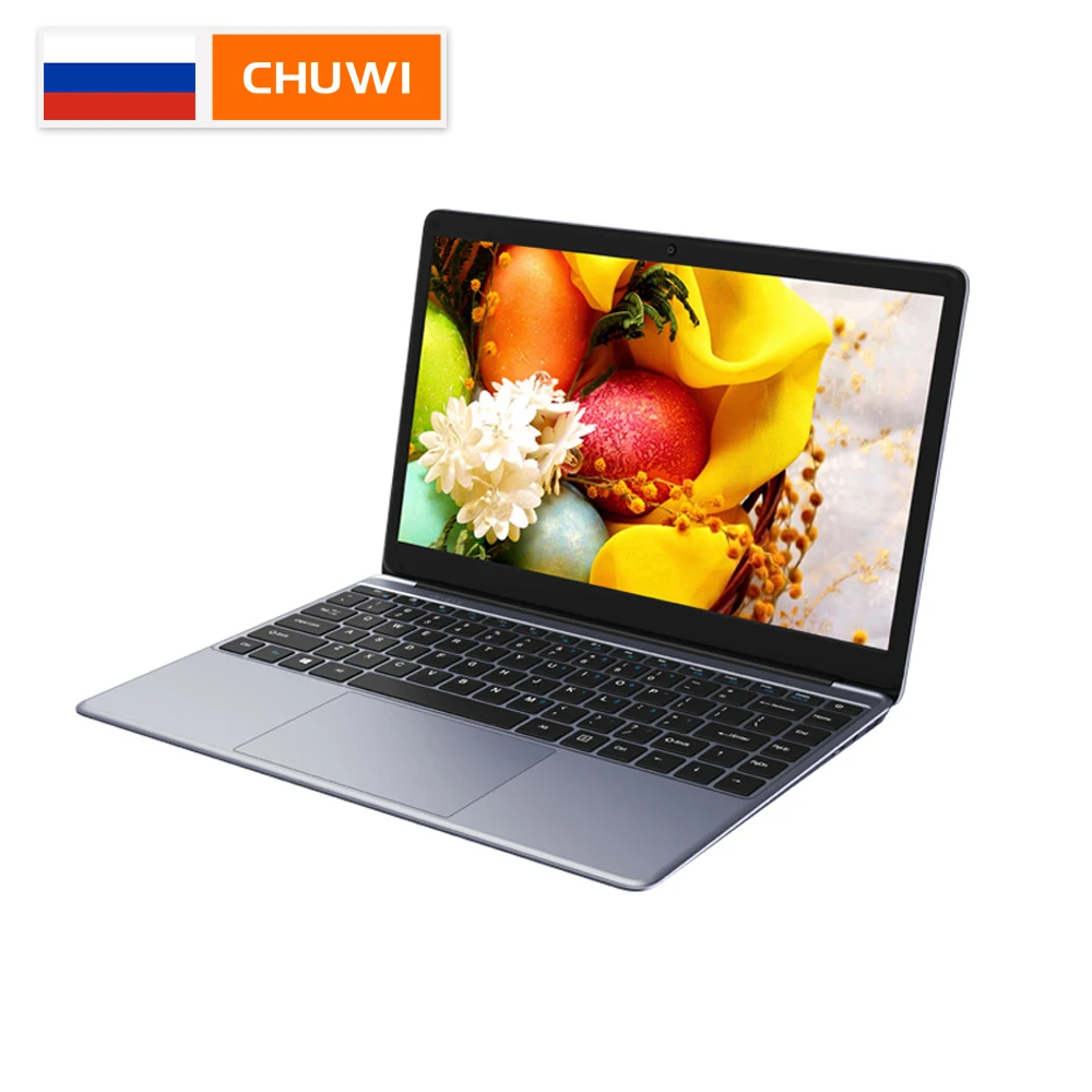 CHUWI Original HeroBook 14.1 Inch Laptop Windows 10 Intel E8000 Quad Core 4GB RAM 64GB ROM Borderless keyboard