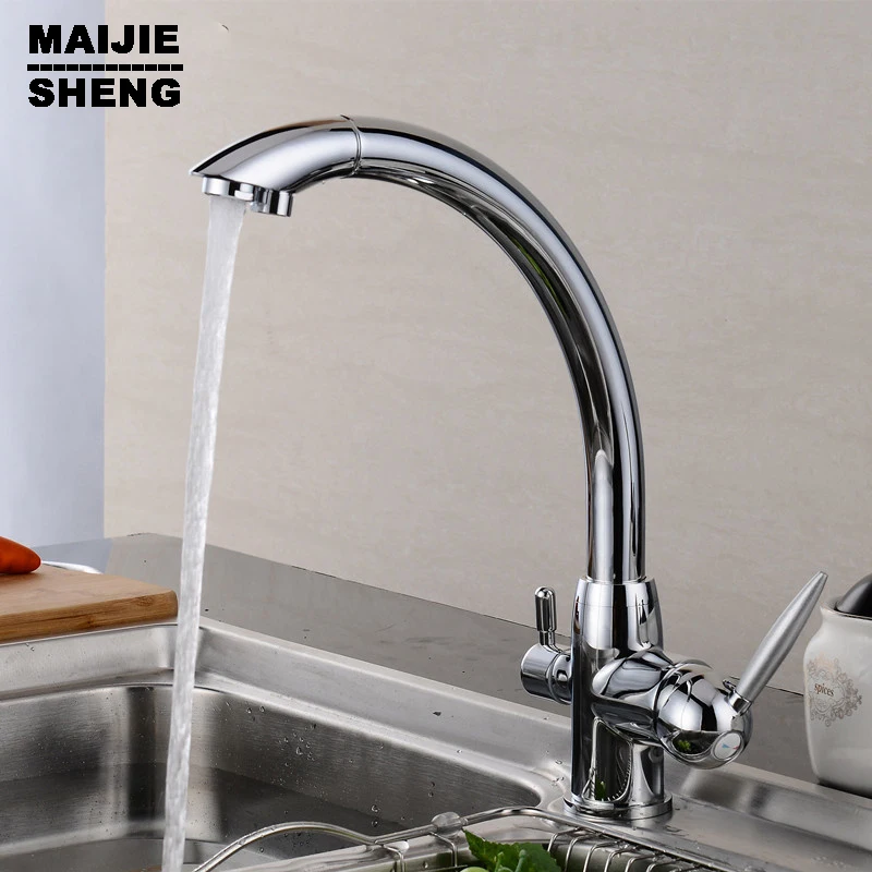tri flow kitchen faucet