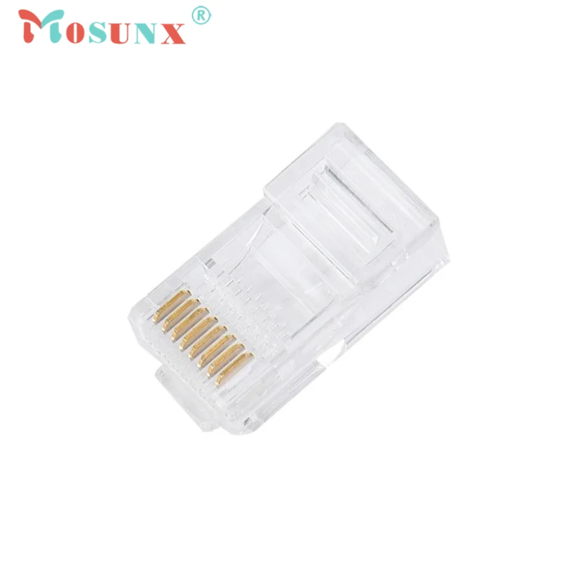 Сетевой соединитель Cat5 Cat5e 20 шт. металлический кабель rj45 модульные штекеры провод