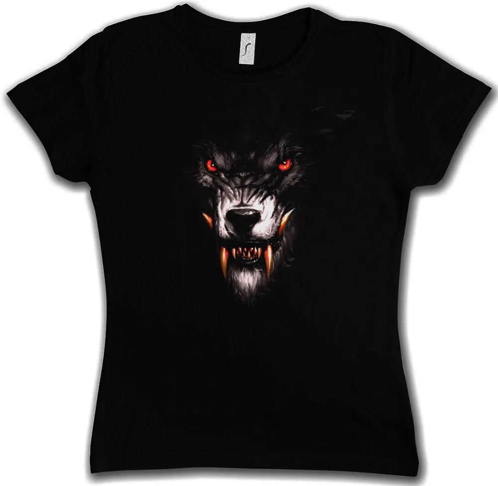 

WEREWOLF T-SHIRT Wlfe Mond The Werwolf Horror Das Howling Tier Wolves Wolf