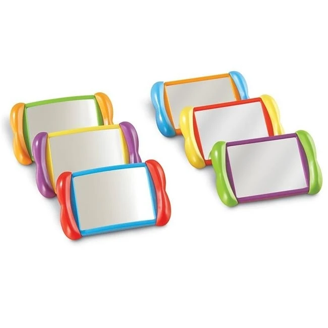 LEARNING RESOURCES LER3371 ALL ABOUT ME 2 IN 1 MIRRORS 6 SET