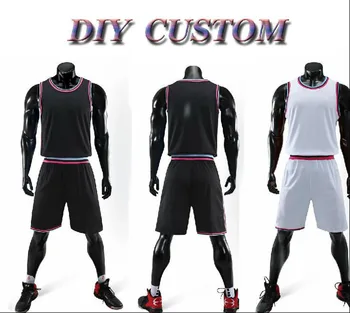 

custom Basketball shirt , men Basketball Uniforms Sets Sleeveless Shirt Team Training Sport Jersey Quick Dry Outdoor Clothes