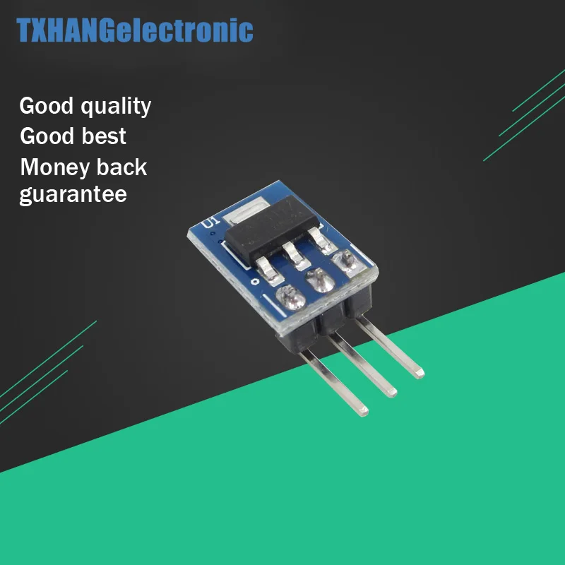 

5pcs 5V To 3.3V DC-DC Step-Down Power Supply Buck Module AMS1117 800MA